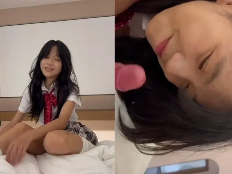 Em loli dễ thương mút cò biến em thành con đào dâm dục p1